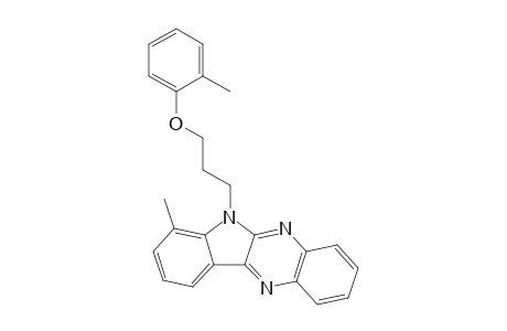 7-methyl-6-[3-(2-methylphenoxy)propyl]-6H-indolo[2,3-b]quinoxaline