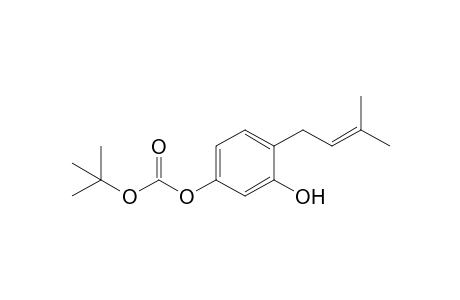 5-(tert-Butoxycarbonyloxy)-2-(2-isopenten-1-yl)phenol