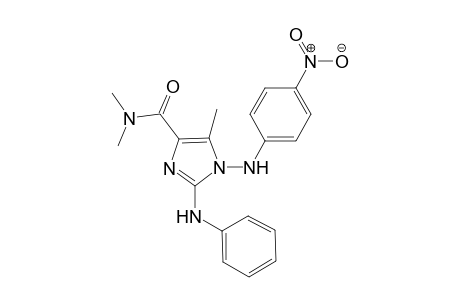 2-Anilino-N,N,5-trimethyl-1-[(4-nitrophenyl)amino]-1H-imidazole-4-carboxamide