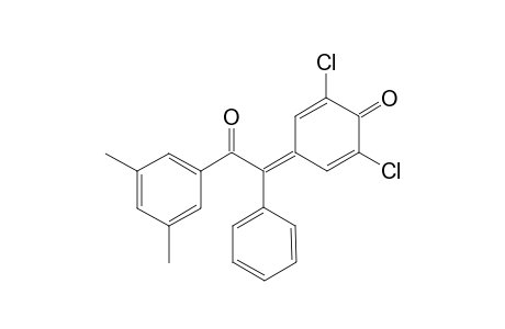 1-[1'-(3'',5''-Dimethylbenzoyl)-1'-phenylylmethylene]-3,5-dichlorocyclohex-2,5-dien-4-one