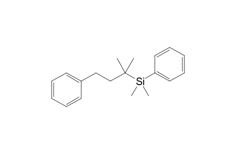 3-Dimethyl(phenyl)silyl-3-methyl-1-phenylbutane