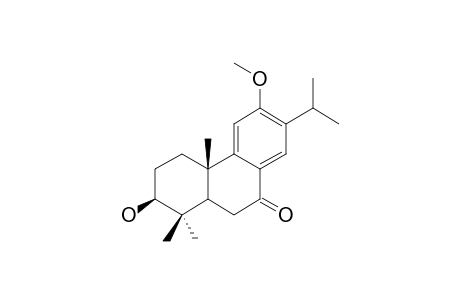 (2S,4aS)-2-hydroxy-6-methoxy-1,1,4a-trimethyl-7-propan-2-yl-3,4,10,10a-tetrahydro-2H-phenanthren-9-one