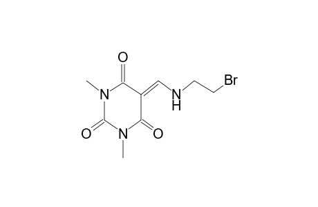 1,3-Dimethyl-5-(2-bromoethyl)aminomethyleneperhydropyrimidine-2,4,6-trione