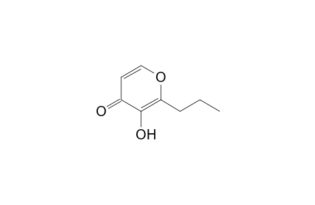 3-Hydroxy-2-propyl-4-pyranone