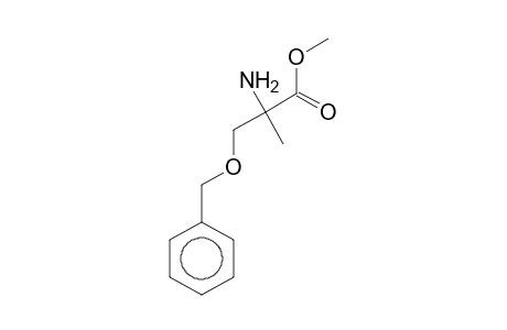 2-Amino-3-benzyloxy-2-methylpropionic acid, methyl ester