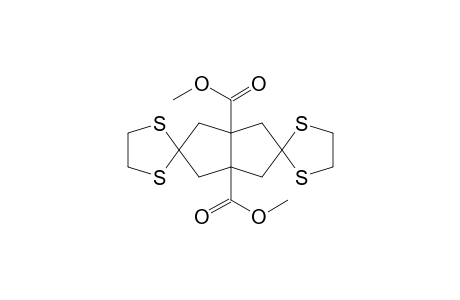 Dispiro[1,3-dithiolane-2,2'(1'H)-pentalene-5'(3'H),2''-[1,3]dithiolan e]-3'a,6'a(4'H,6'H)-dicarboxylic acid, dimethyl ester, cis-