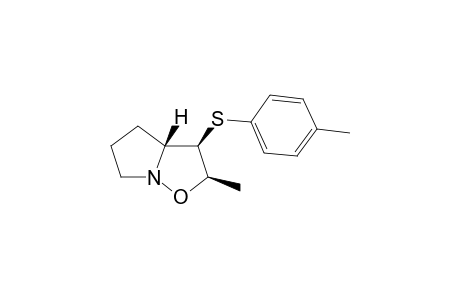 4-p-Tolylsulfinyl-3-methylpyrrolidino[1,2-b]isoxazolidine