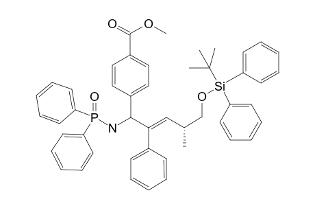 N-[5-(Tert-butyldiphenylsilanyloxy)-2-phenyl-(4R)-methyl-(1sr)-(methyl-4-formylbenzoic)pent-(2E)-enyl]-p,p-diphenylphosphinamide