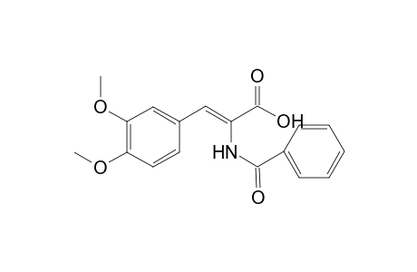 alpha-Benzamido-3,4-dimethoxycinnamic acid