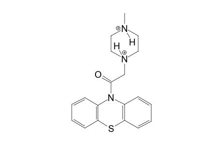 1-methyl-4-[2-oxo-2-(10H-phenothiazin-10-yl)ethyl]piperazinediium