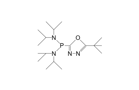 2-[Bis(diisopropylamino)-phosphino]-5-tert-butyl-1,3,4-oxadiazol