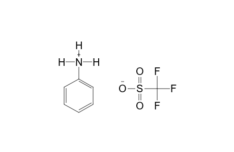 aniline, trifluoromethanesulfonate(1:1)(salt)