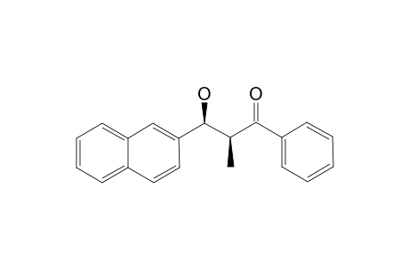 3-Hydroxy-2-methyl-3-(2-naphthyl)-1-phenylpropan-1-one