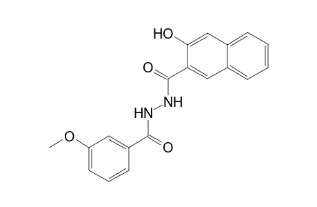 3-Hydroxy-N'-(3-methoxybenzoyl)-2-naphthohydrazide