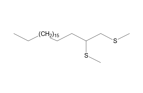 HENEICOSANE, 1,2-BIS(METHYLTHIO)-