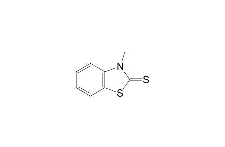 3-methyl-2-benzothiazolinethione