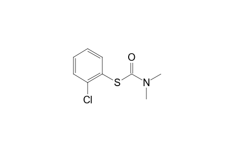 Carbamothioic acid, dimethyl-, S-(2-chlorophenyl) ester