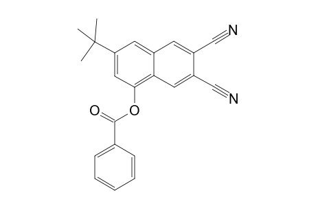 (3-tert-butyl-6,7-dicyanonaphthalen-1-yl) benzoate