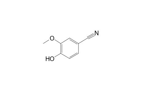 4-Hydroxy-3-methoxybenzonitrile