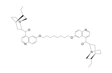 6',6'''-[OCTANE-1,8-DIYLBIS-(OXY)]-BIS-(10,11-DIHYDROCHINCHONDINE)