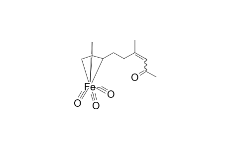 (Z)-4,8-Dimethyl-2-oxo-3-nonen-8-yl -tricarbonylferrium Complex