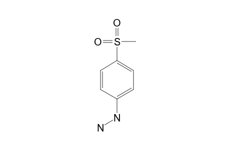 [p-(methylsulfonyl)phenyl]hydrazine