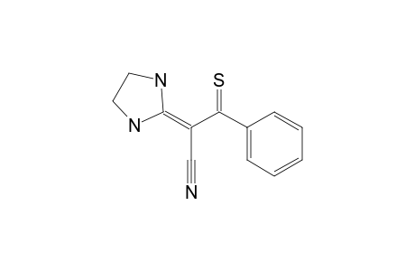 2-imidazolidin-2-ylidene-3-phenyl-3-thioxo-propionitrile