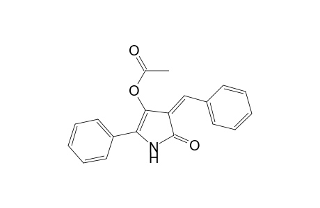 3-Acetoxy-2-phenyl-4-benzylidene-4,5-dihydropyrrol-5-one