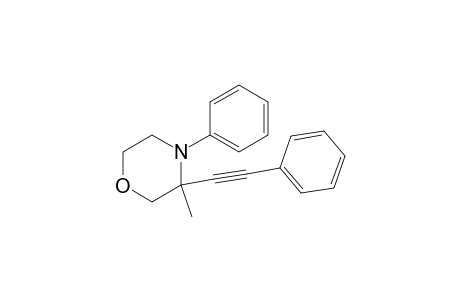 3-Methyl-4-phenyl-3-phenylethynyl-morpholin