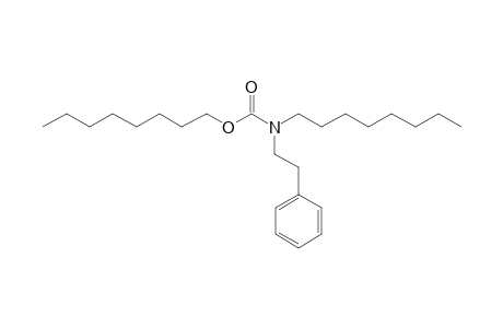 Carbonic acid, monoamide, N-(2-phenylethyl)-N-octyl-, octyl ester