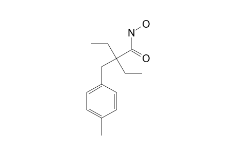 alpha,alpha-DIETHYL-p-METHYLHYDROCINNAMOHYDROXAMIC ACID