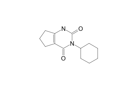 3-cyclohexyl-6,7-dihydro-1H-cyclopentapyrimidine-2,4(3H,5H)-dione