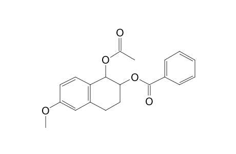 1-Acetoxy-cis-2-benzoyloxy-6-methoxy-1,2,3,4-tetrahydronaphthalene