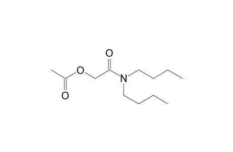 Acetoxyacetamide, N,N-dibutyl-