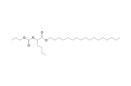 D-Norleucine, N-propoxycarbonyl-, heptadecyl ester