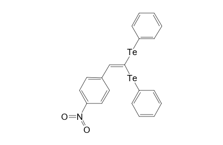 1,1-Bis(phenyltelluro)-2-(4-nitrophenyl)-1-ethene