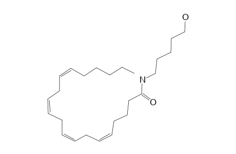 Arachidonic amide, N-[5-hydroxy-N-pentyl]-