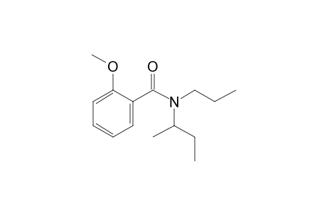 Benzamide, 2-methoxy-N-(2-butyl)-N-propyl-