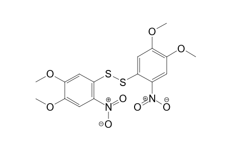 Disulfide, bis(4,5-dimethoxy-2-nitrophenyl)