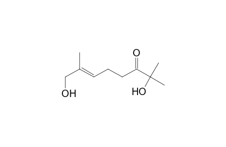 6-Octen-3-one, 2,8-dihydroxy-2,7-dimethyl-, (E)-