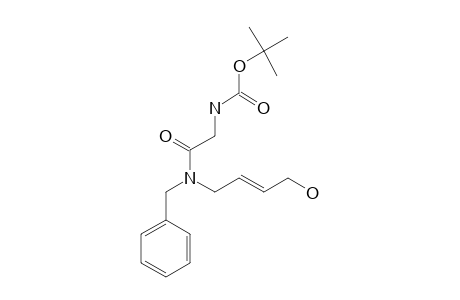 N-TERT.-BUTYLOXYCARBONYL-GLYCYL-[N-BENZYL-N-[4-HYDROXY-(2E)-BUTEN-1-YL]]-AMIDE;MAJOR-ROTAMER