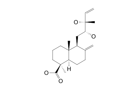 (12R,13S)-12,13-DIHYDROXYLABDA-8(17),14-DIEN-19-OIC-ACID