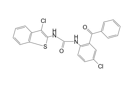 1-(2-benzoyl-4-chlorophenyl)-3-(3-chlorobenzo[b]thien-2-yl)urea