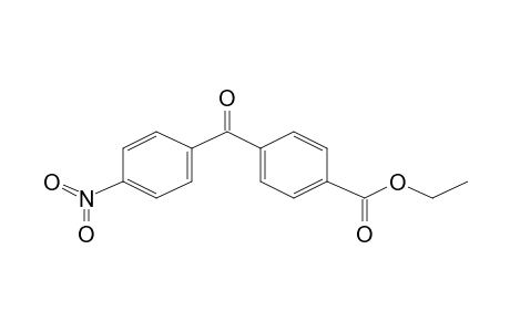 Benzoic acid, 4-(4-nitrobenzoyl)-, ethyl ester