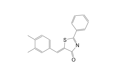 (5Z)-5-(3,4-dimethylbenzylidene)-2-phenyl-1,3-thiazol-4(5H)-one