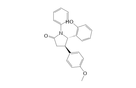 (4R,5S)-5-(2-Hydroxyphenyl)-4-(4-methoxyphenyl)-1-phenylpyrrolidin-2-one