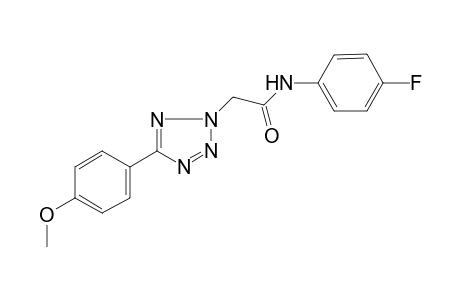 Acetamide, N-(4-fluorophenyl)-2-[5-(4-methoxyphenyl)tetrazol-2-yl]-