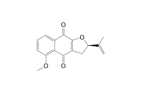 (2R)-5-Methoxy-dehydroiso-.alpha.-Lapachone
