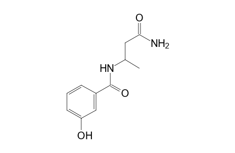 N-(2-Carbamoyl-1-methylethyl)-m-hydroxybenzamide