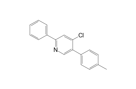 2-PHENYL-4-CHLORO-5-p-TOLYLPYRIDINE